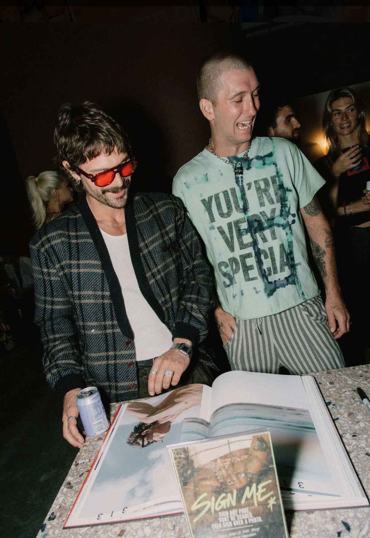 Guests at Troy Freyee's book launch