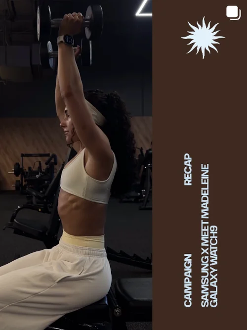 Made By Muse Instagram - Samsung x Meet Madeleine Galaxy Watch9 campaign recap